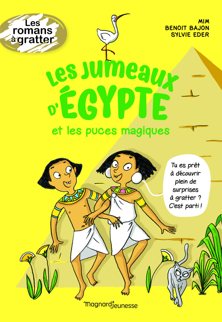 Les Jumeaux d'Egypte et les puces magiques -  MIM, Benoit Bajon, Sylvie Eder - MAGNARD