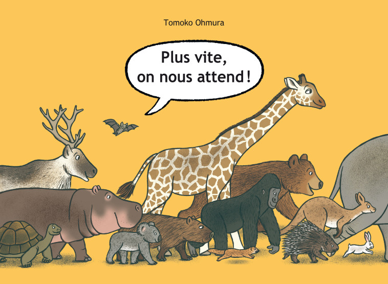 Plus vite, on nous attend ! - Tomoko Ohmura, Corinne Atlan - EDL