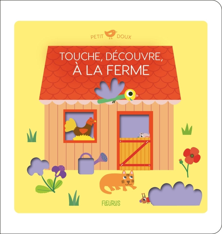 Touche, découvre, à la ferme - Sophie Ledesma - FLEURUS