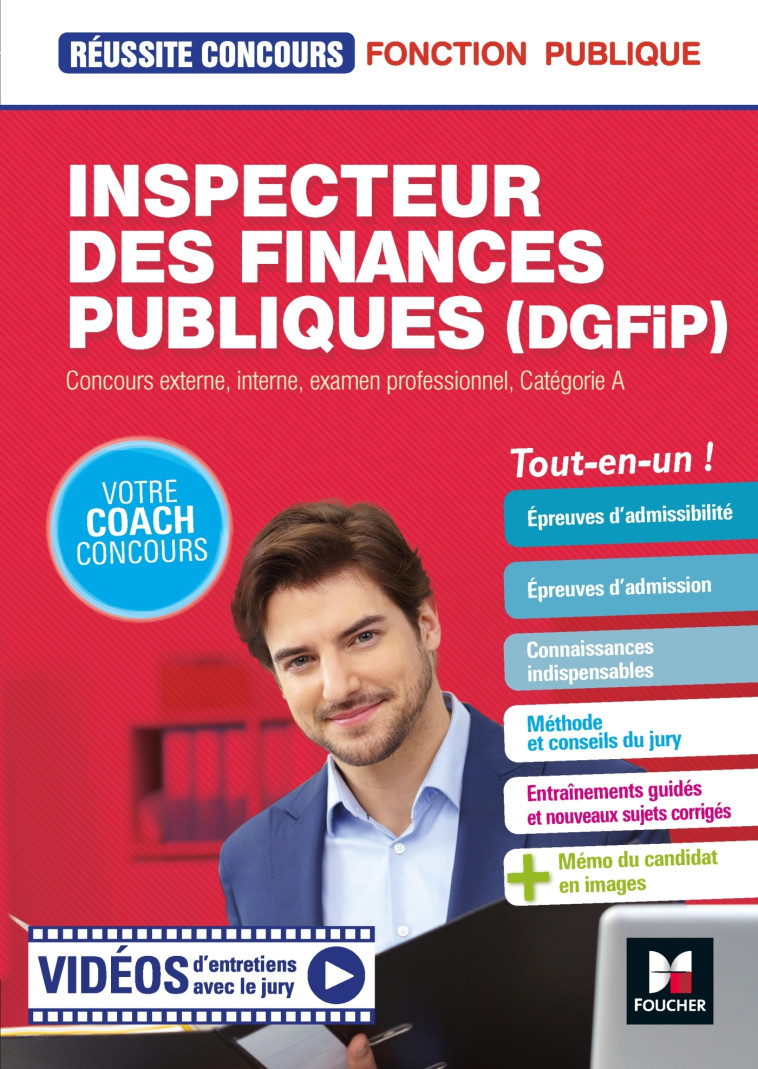 Réussite Concours Inspecteur des finances publiques DGFIP - Préparation complète - Michaël Mulero - FOUCHER