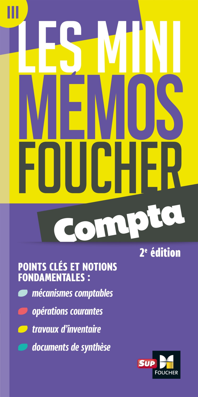 Les mini memos Foucher -  Comptabilité - 2e édition - Révision - Marie Teste - FOUCHER