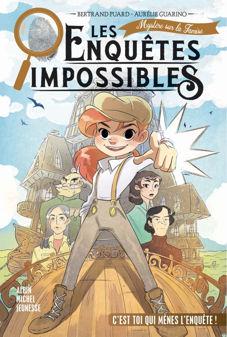 Les Enquêtes impossibles - tome 2 - Mystère sur la Tamise - Bertrand Puard, Aurélie Guarino - ALBIN MICHEL