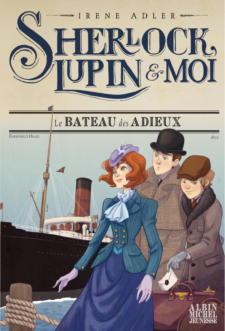 Sherlock, Lupin & moi T12 Le Bateau des adieux - Irène Adler, Iacopo Bruno, Béatrice Didiot - ALBIN MICHEL