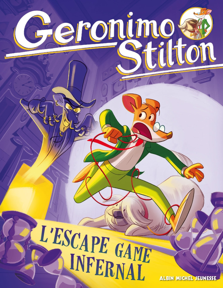 Spaghetto T1 L'Escape Game infernal - Geronimo Stilton, Marianne Faurobert, Geronimo Stilton, Marianne Faurobert - ALBIN MICHEL