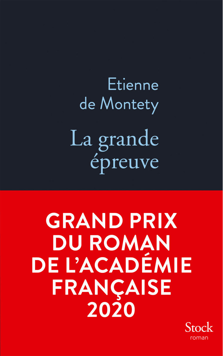 La grande épreuve GRAND PRIX ACADEMIE 2020 - Etienne Montety - STOCK