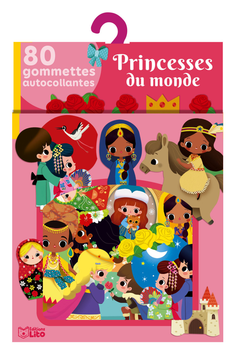 GOMMETTES PRINCESSES DU MONDE - XXX - LITO