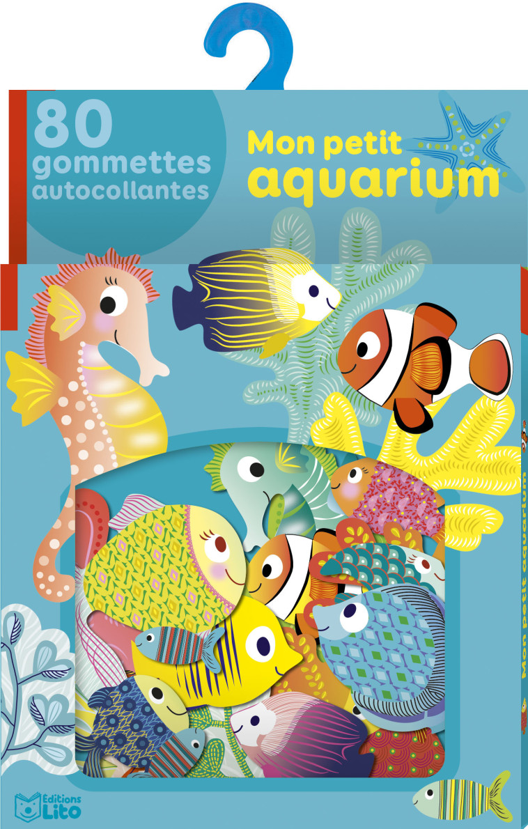 GOMMETTES MON PETIT AQUARIUM - XXX - LITO