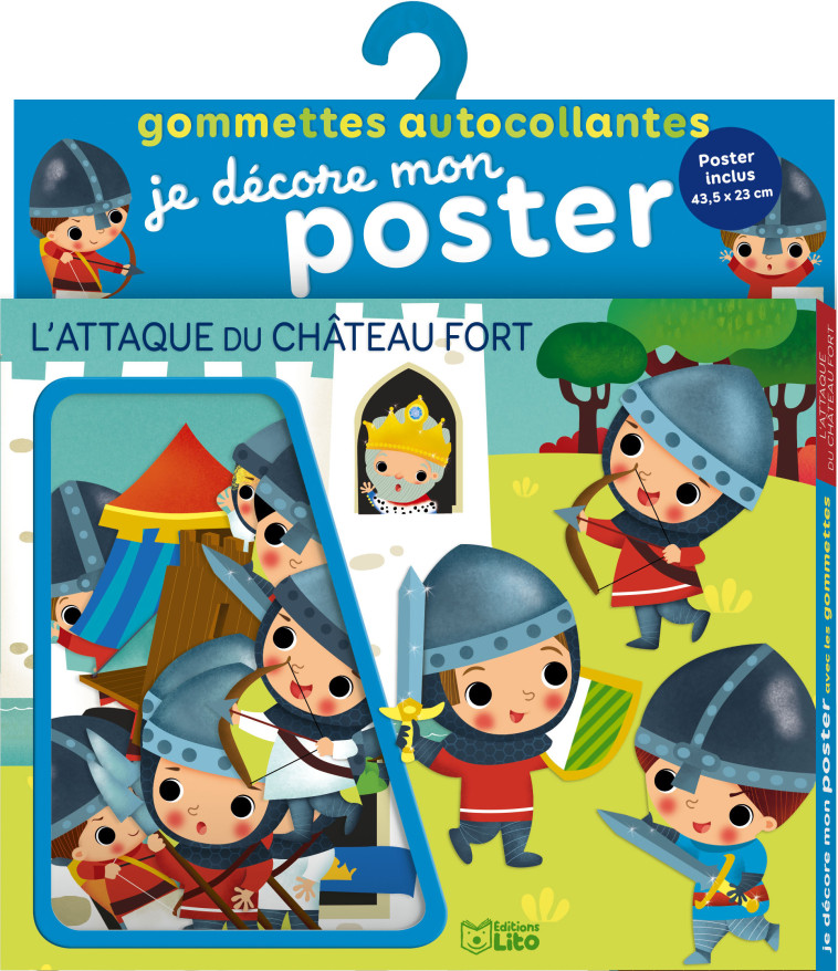 DECOR POSTER GOMM ATTAQUE CHAT - XXX - LITO