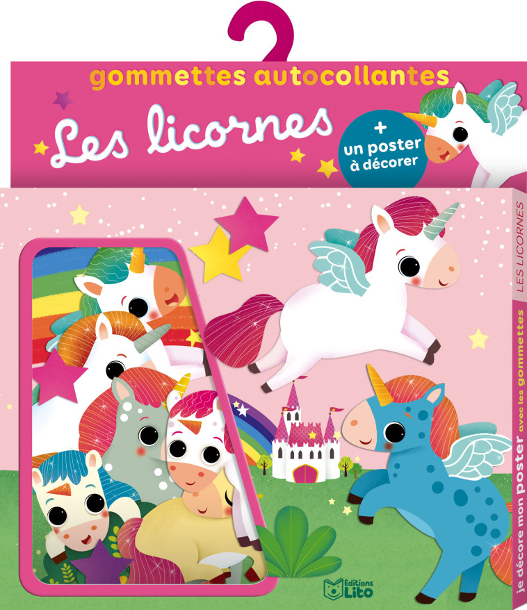 DECOR POSTER GOMM LICORNES - XXX - LITO