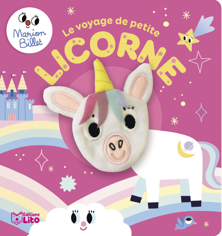 LIVRE MARIONNETTE LA LICORNE - Marion Billet - LITO