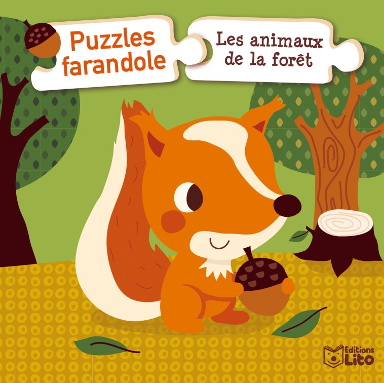 PUZZLES FARANDOLE ANIM. FORET - XXX - LITO