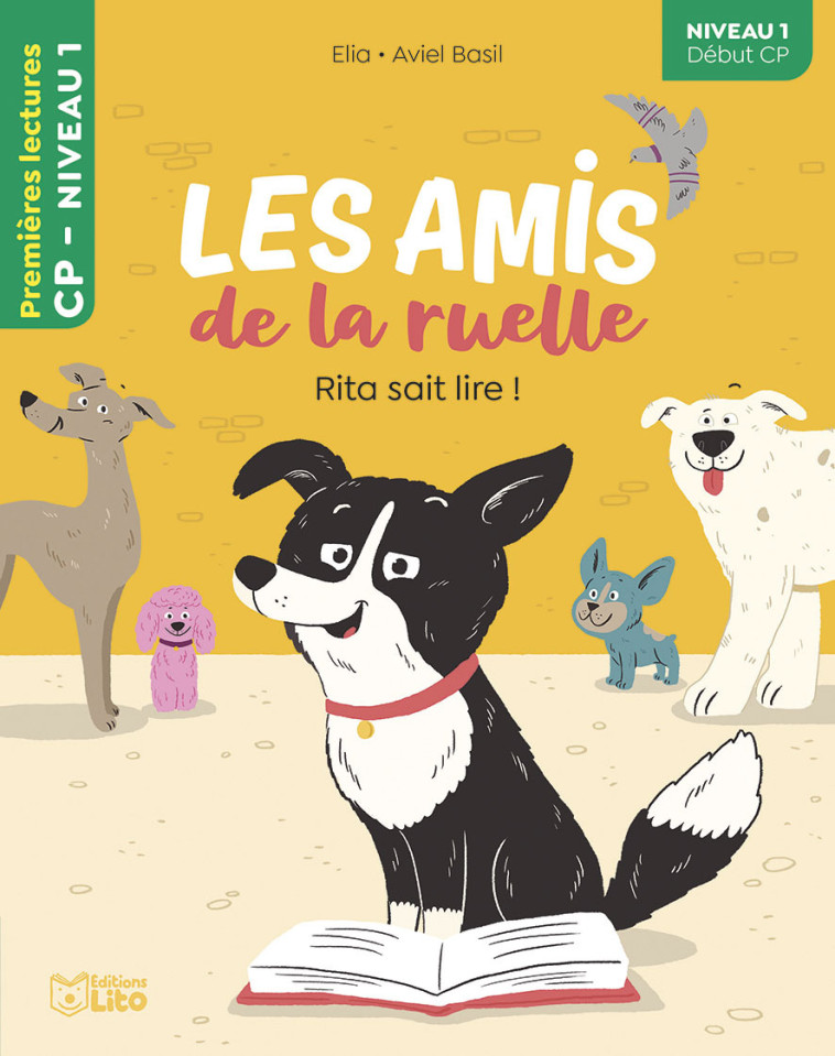 AMIS RUELLE-RITA SAIT LIRE N1 -  Élia, Aviel Basil - LITO