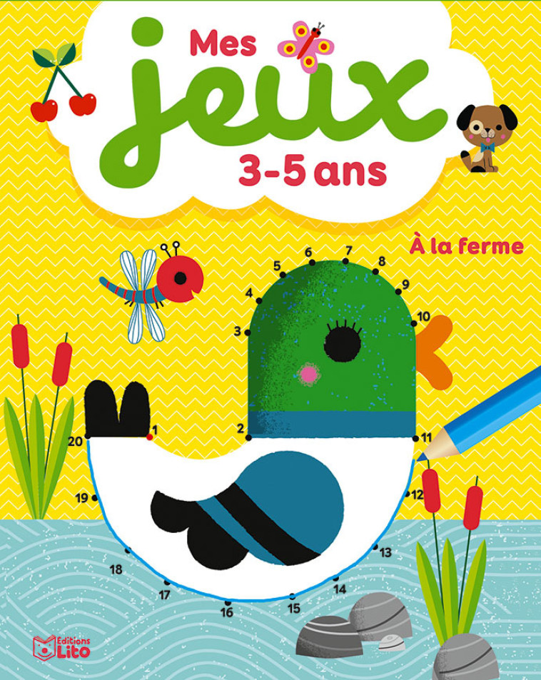 MES JEUX 3-5 ANS A LA FERME - XXX - LITO