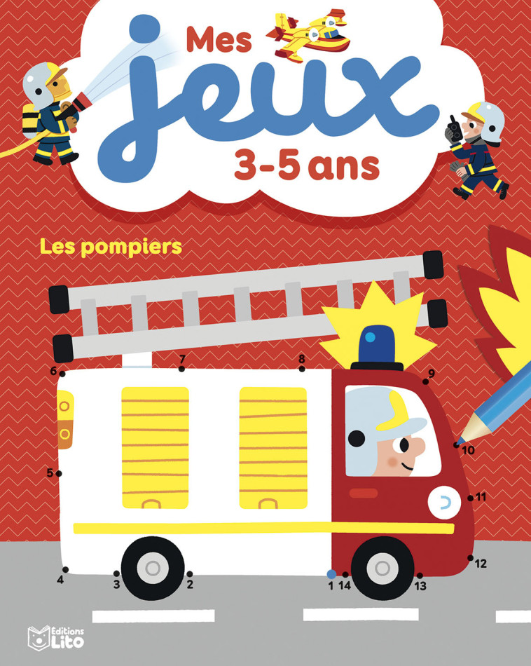 MES JEUX 3-5 ANS POMPIERS - XXX - LITO