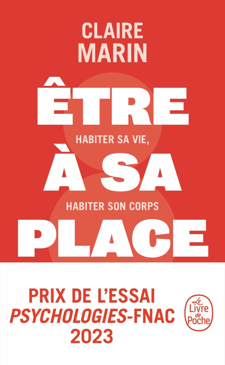 Etre à sa place - Claire MARIN - LGF