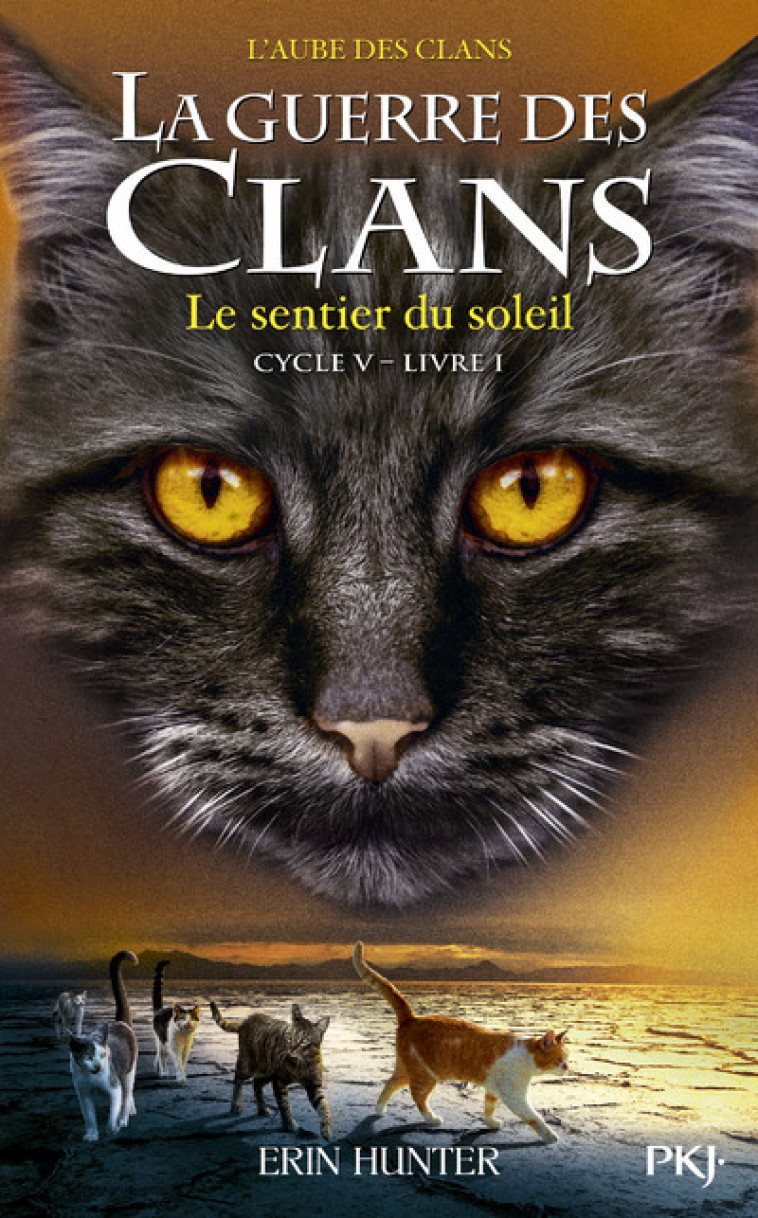 La guerre des Clans - cycle V L'aube des clans - tome 1 le sentier du soleil - Erin Hunter, Aude Carlier, Erin Hunter, Aude Carlier - POCKET JEUNESSE