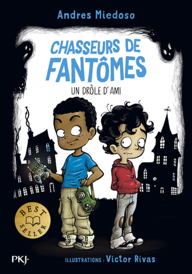 Chasseurs de fantômes - Tome 01 Un drôle d'ami - Andres Miedoso, Victor Rivas, Michel Leydier - POCKET JEUNESSE