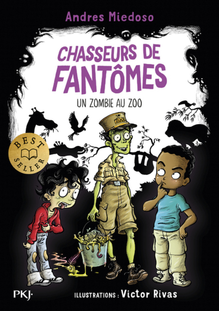 Chasseurs de fantômes - Tome 04 - Andres Miedoso, Victor Rivas, Michel Leydier - POCKET JEUNESSE