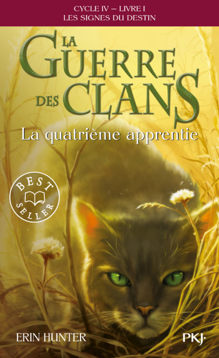 La Guerre des Clans, Cycle IV - tome 1 La quatrième apprentie - Erin Hunter, Aude Carlier - POCKET JEUNESSE