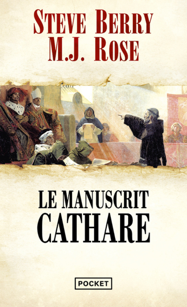 Le Manuscrit cathare - Une aventure de Cassiopée Vitt - Steve Berry, M.J. Rose, Sophie Bastide-Foltz - POCKET