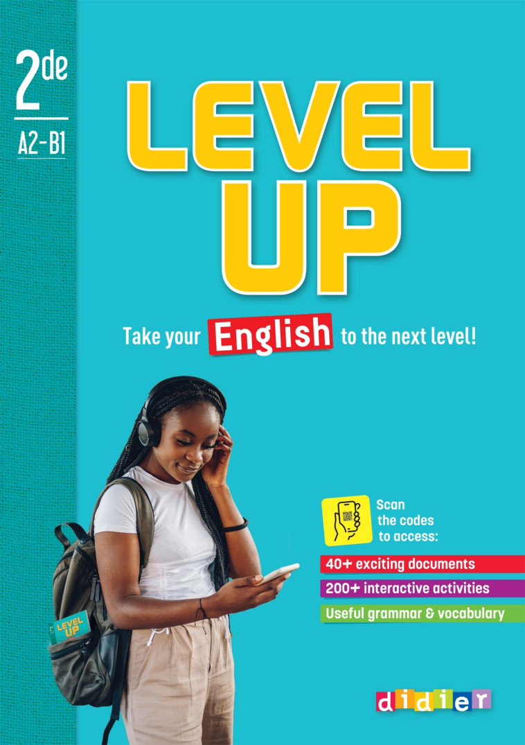 Level Up 2de - Anglais - Ed.2023 - Carnet élève - Mark Wallace, Mathew Court, Annie Coghlan - DIDIER