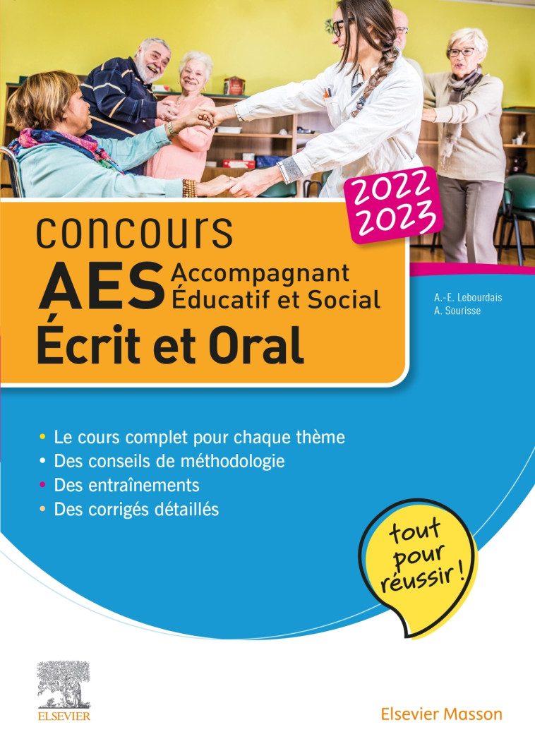 Concours AES 2022-2023 - Anne-Eva Lebourdais, Amandine Sourisse - MASSON