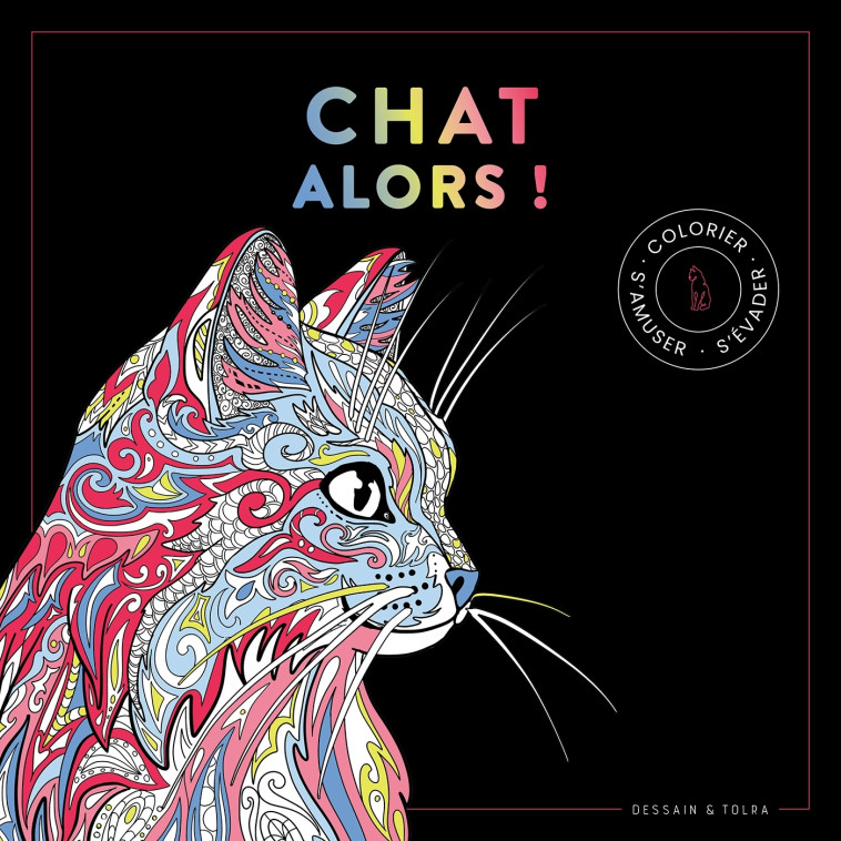 Black coloriage - Chats alors ! - XXX - DESSAIN TOLRA