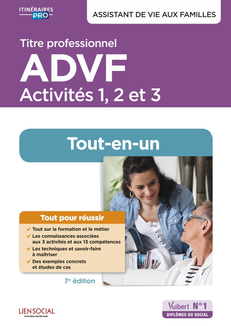 Titre professionnel ADVF - Activités 1 à 3 - Préparation complète pour réussir sa formation - ANNICK LEYSSENNE, Mireille Michel, Gilbert Rolland,  Brigitte Croff Conseil et Associés, Annick Brigitte Croff Conseil et Associés, Mireille Leyssenne,  ROLLAND,