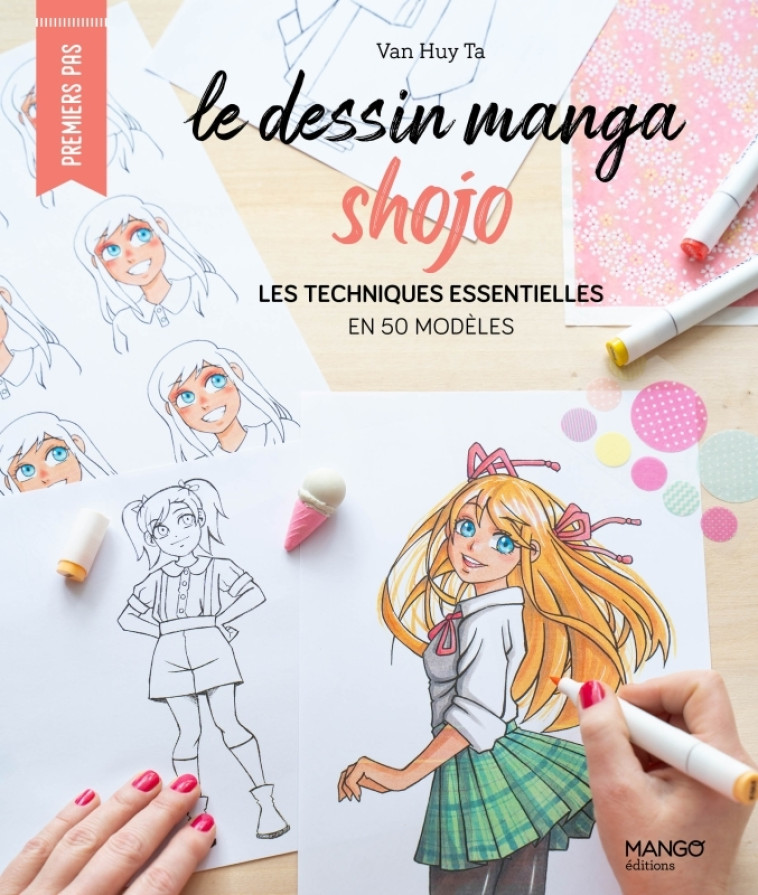 Le dessin manga shojo - Van Huy Ta - MANGO