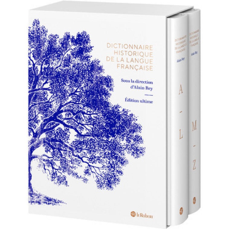 Dictionnaire Historique de la Langue Française 2 volumes - Alain Rey - LE ROBERT