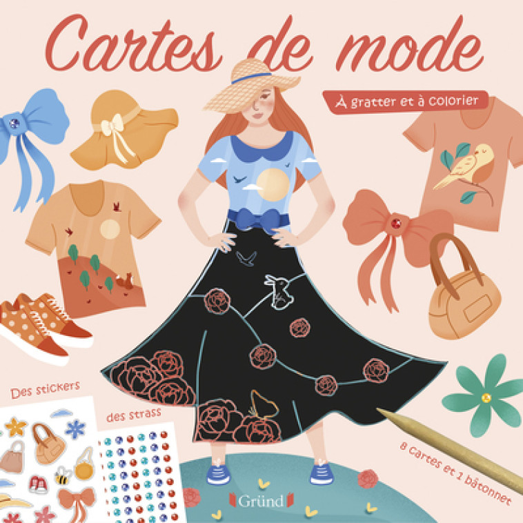 Cartes de mode - Motifs du monde - Marion Blanc, Marion Blanc - GRUND