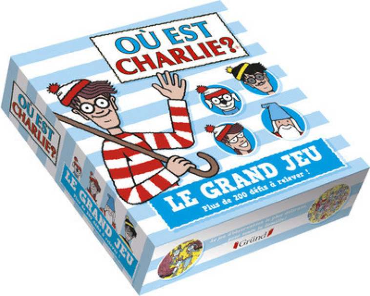 Où est Charlie ? Le grand jeu - Nouvelle édition - Martin Handford - GRUND