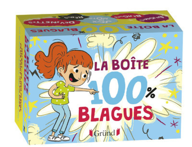 La boîte 100% blagues - Aurore Meyer, Alice Turquois - GRUND