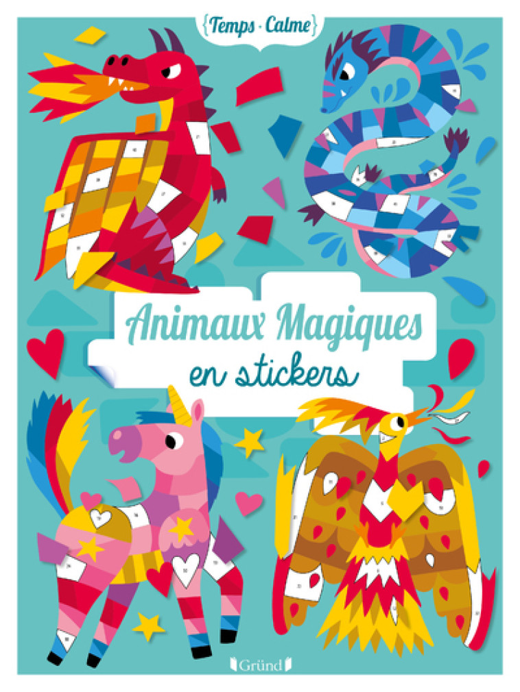 Animaux magiques en stickers - Monsieur Dupont Monsieur Dupont,  Monsieur Dupont - GRUND