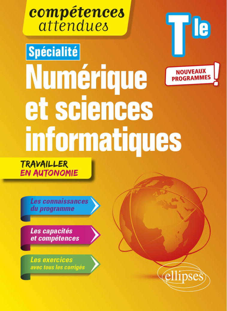 Spécialité NSI - Numérique et sciences informatiques - Terminale - nouveaux programmes - Jean-Christophe Bonnefoy, Bertrand Petit, Jean-Christophe Bonnefoy, Bertrand Petit - ELLIPSES