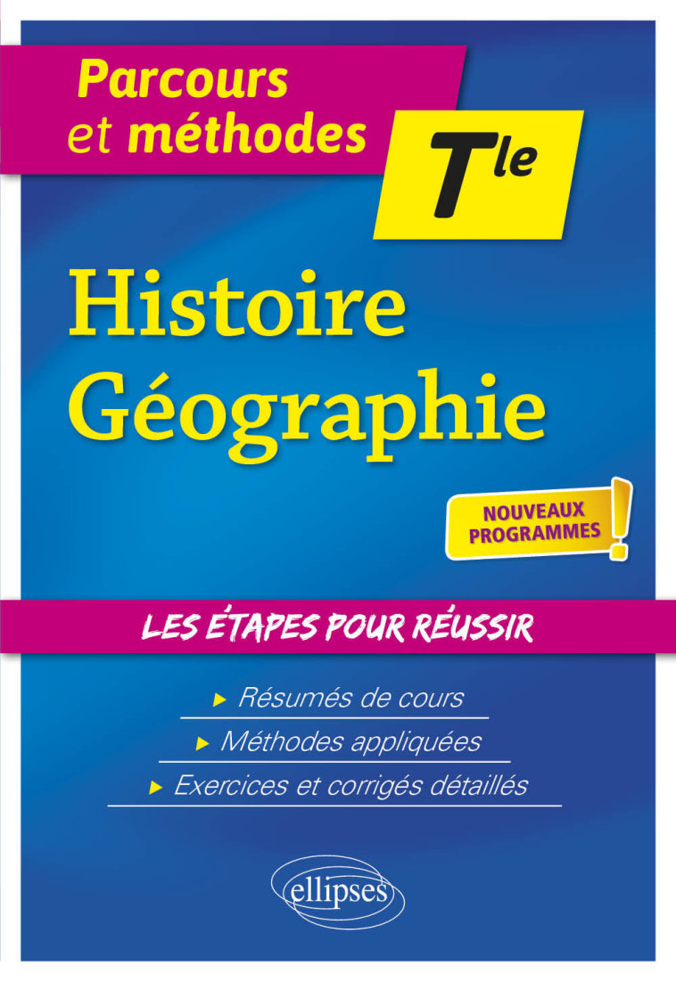 Histoire Géographie - Terminale - Nouveaux programmes - Jérémy Hammerton, Jérémy Hammerton - ELLIPSES