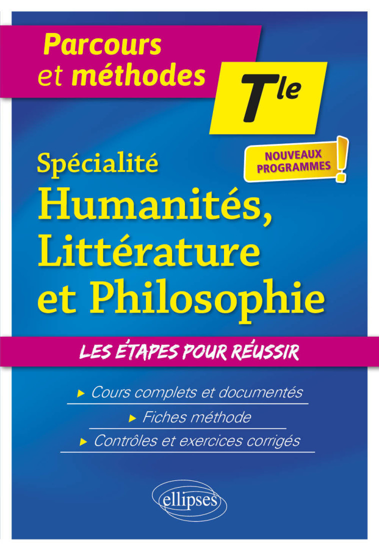 Spécialité Humanités, Littérature et Philosophie. Terminale. Nouveaux programmes - Jean-Philippe Chemineau, Gisèle Noyes-Manca, Michèle Pigler-Claveau, Aurélie Renault, Jean-Philippe Chemineau, Gisèle Noyes-Manca, Michèle Pigler-Claveau, Aurélie Renault -