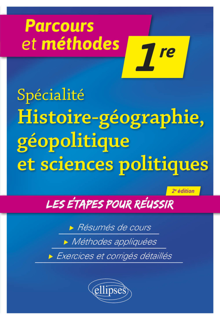 Spécialité Histoire-géographie, géopolitique et sciences politiques - Première - Flore Gallois - ELLIPSES