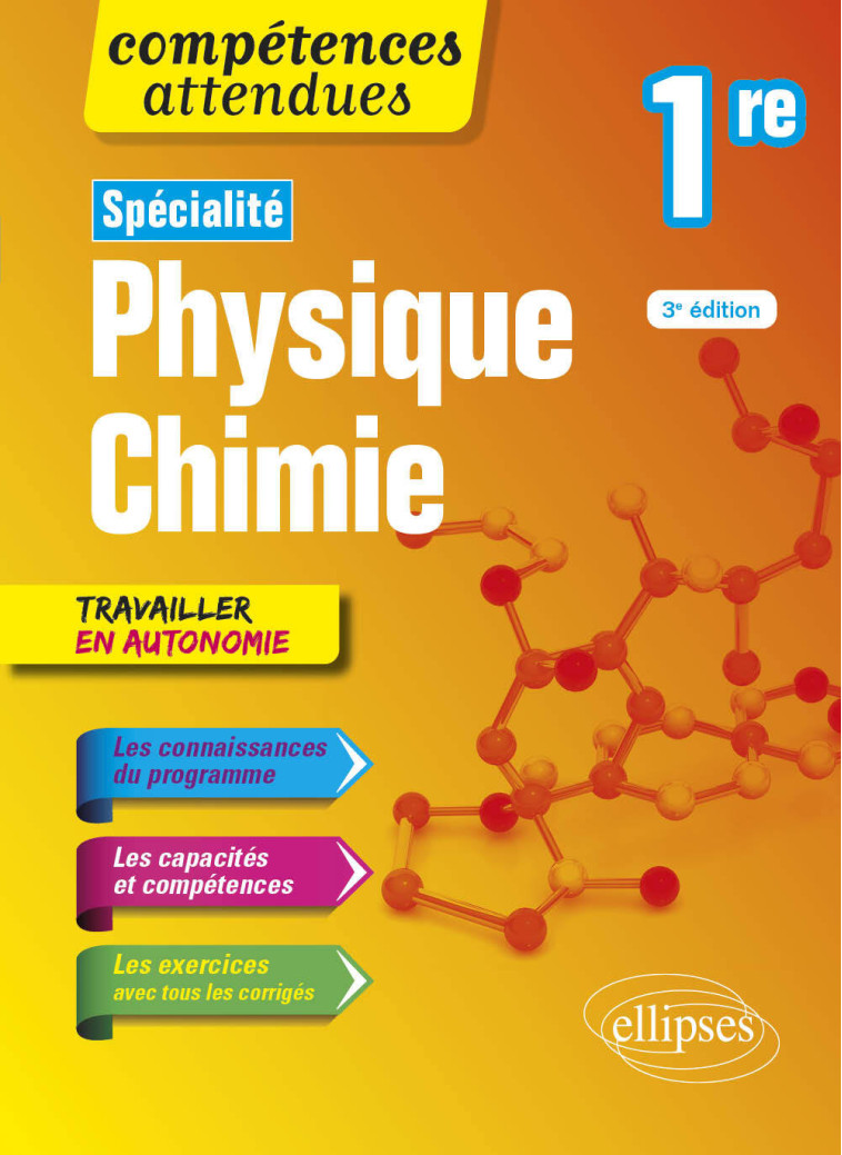 Spécialité Physique-chimie - Première - Marianne Olivi - ELLIPSES