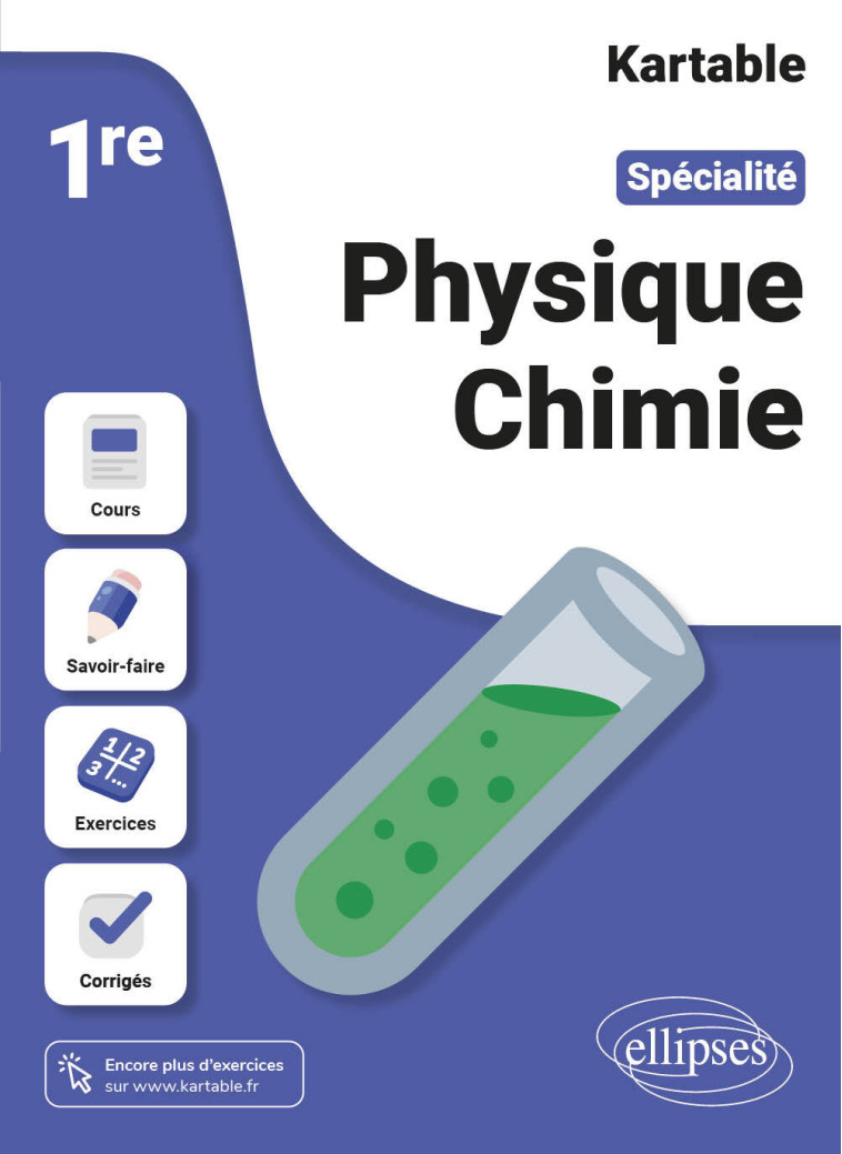 Spécialité Physique-Chimie - Première - L'ECOLE-SUR-INTERNET KARTABLE - L'école sur internet - ELLIPSES