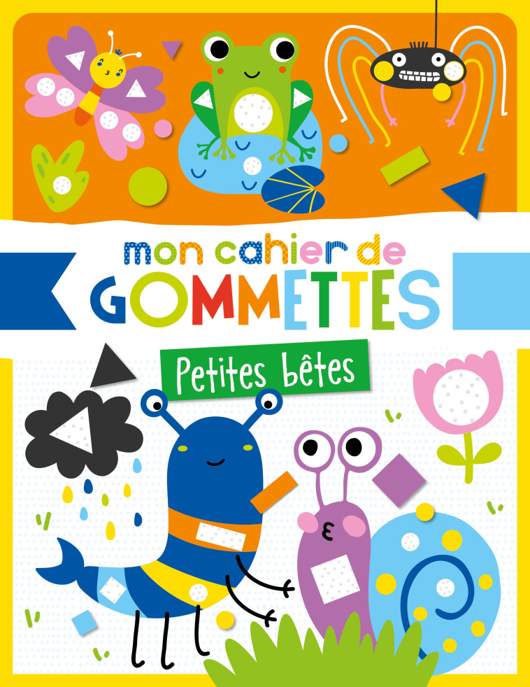 MON CAHIER DE GOMMETTES - PETITES BÊTES - Atelier Cloro Atelier Cloro - 1 2 3 SOLEIL