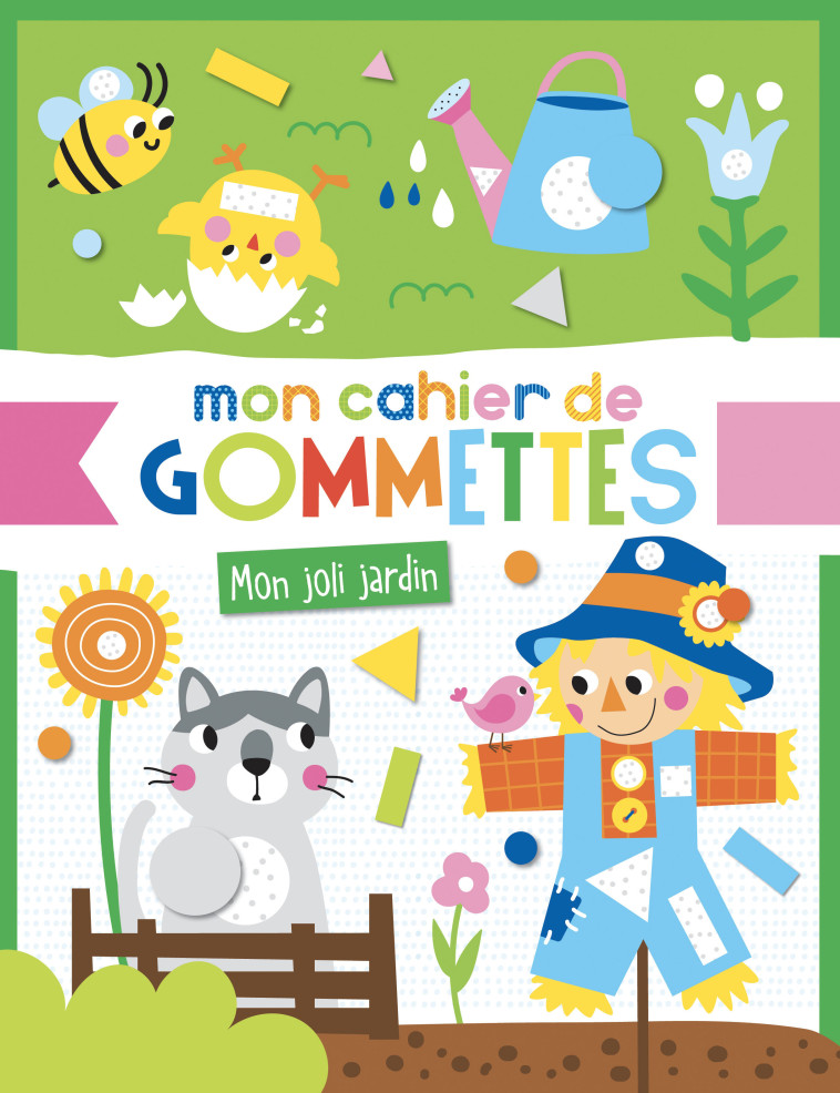 MON CAHIER DE GOMMETTES - MON JOLI JARDIN - Atelier Cloro Atelier Cloro - 1 2 3 SOLEIL