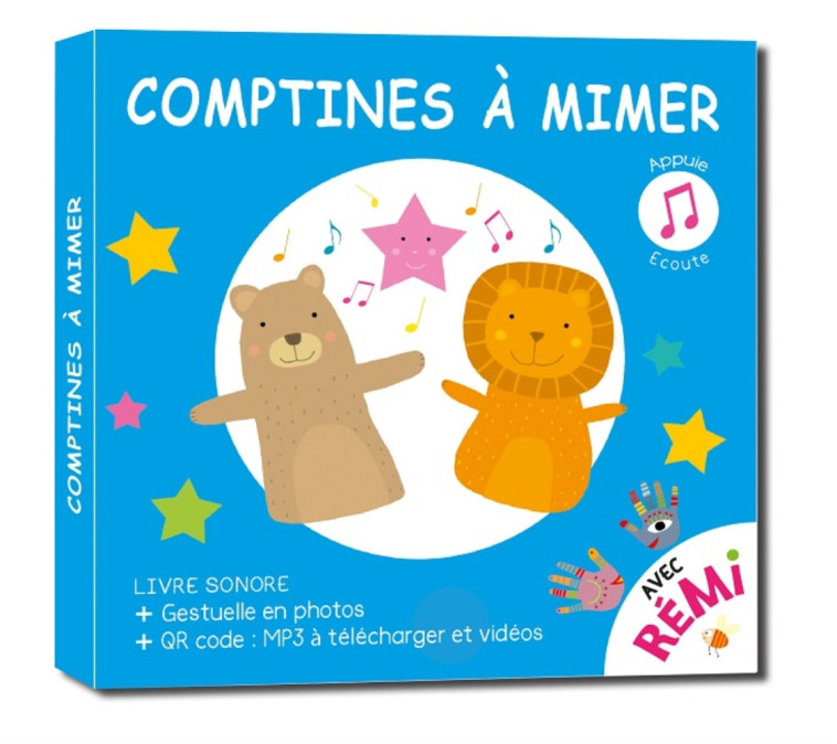 COMPTINES A MIMER, AVEC REMI -  GUICHARD REMI - FORMULETTE