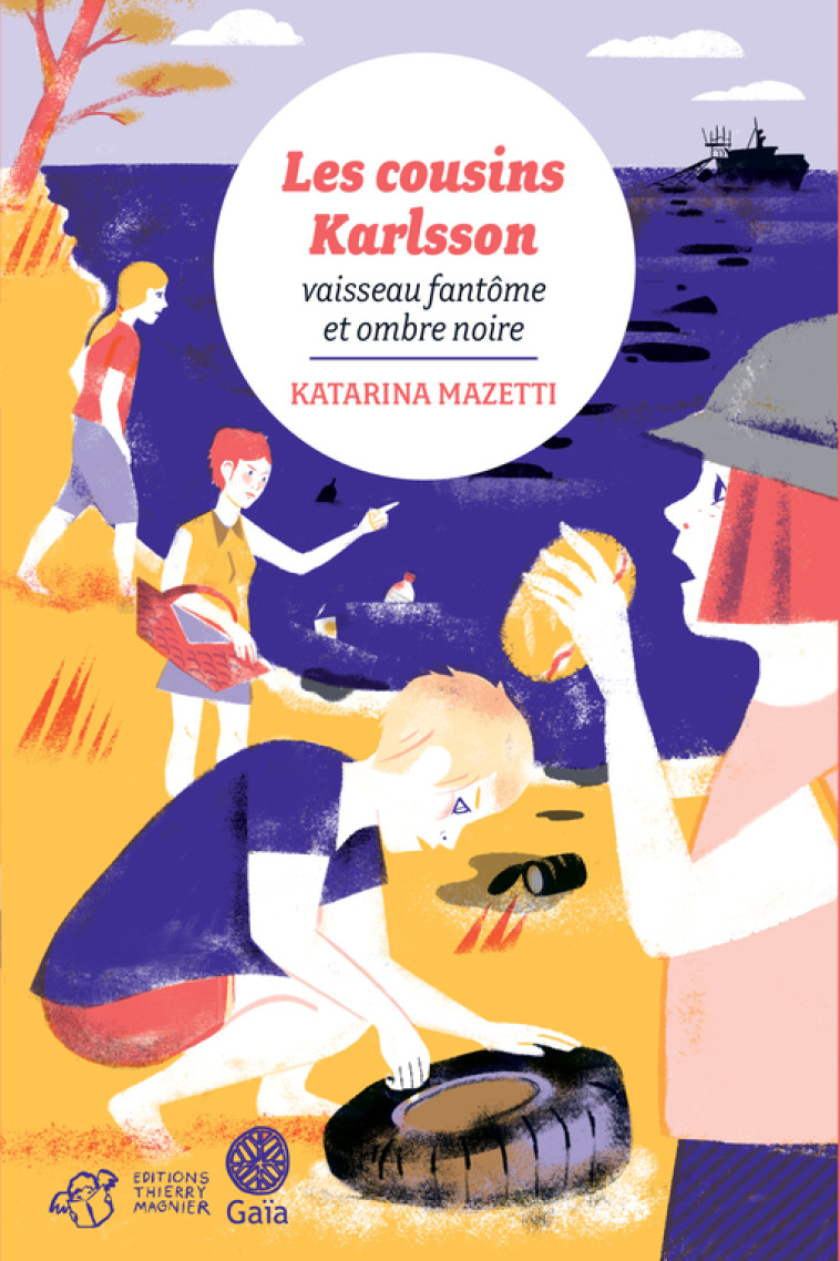 Les cousins Karlsson Tome 5 - Vaisseau fantôme et ombre noire - Katarina Mazetti, Agneta Ségol, Marianne Ségol-Samoy - THIERRY MAGNIER