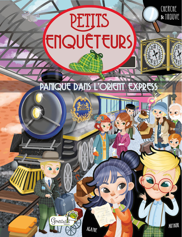 Panique dans l'Orient Express - Eleonora Barsotti, Anne Laudereau - GRENOUILLE