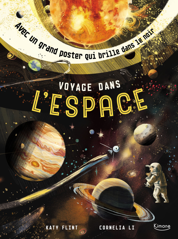 VOYAGE DANS L'ESPACE (COLL. MERVEILLEUX DOCUMENTAIRES) - Katy Flint, Cornelia Li - KIMANE