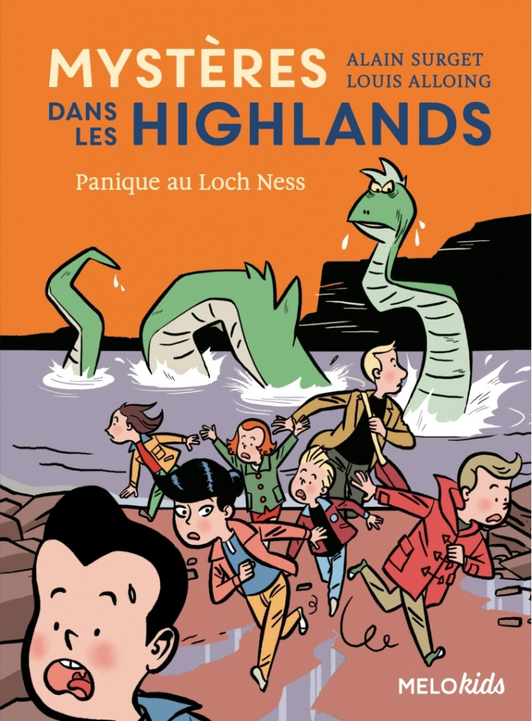 Mystères dans les Highlands (tome 3 - Panique au Loch Ness - Alain Surget, Louis Alloing - ABC MELODY