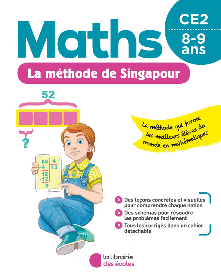 La méthode de Singapour CE2 - pour la maison  - CHANTAL KRITTER - LIB DES ECOLES