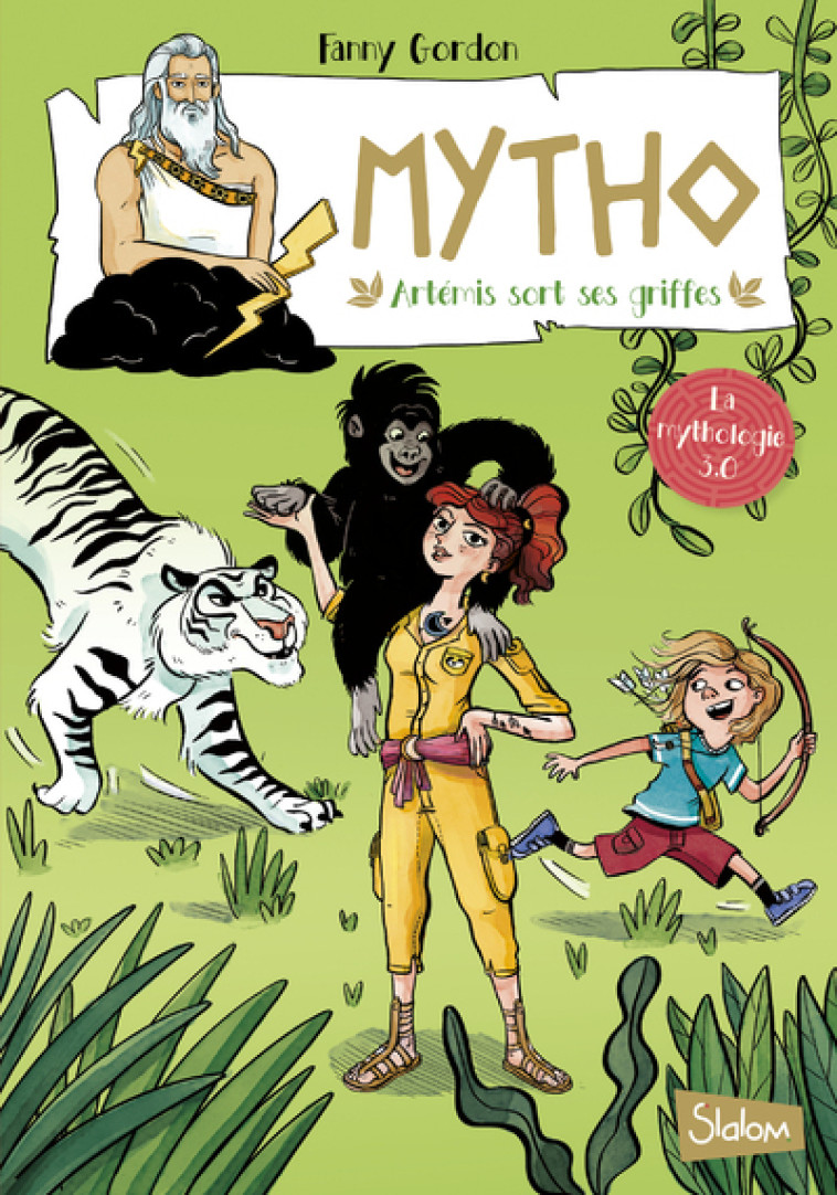 Mytho - tome 4 Artémis sort ses griffes - Fanny Gordon, Caroline Romanet, Fanny Gordon, Caroline Romanet - SLALOM