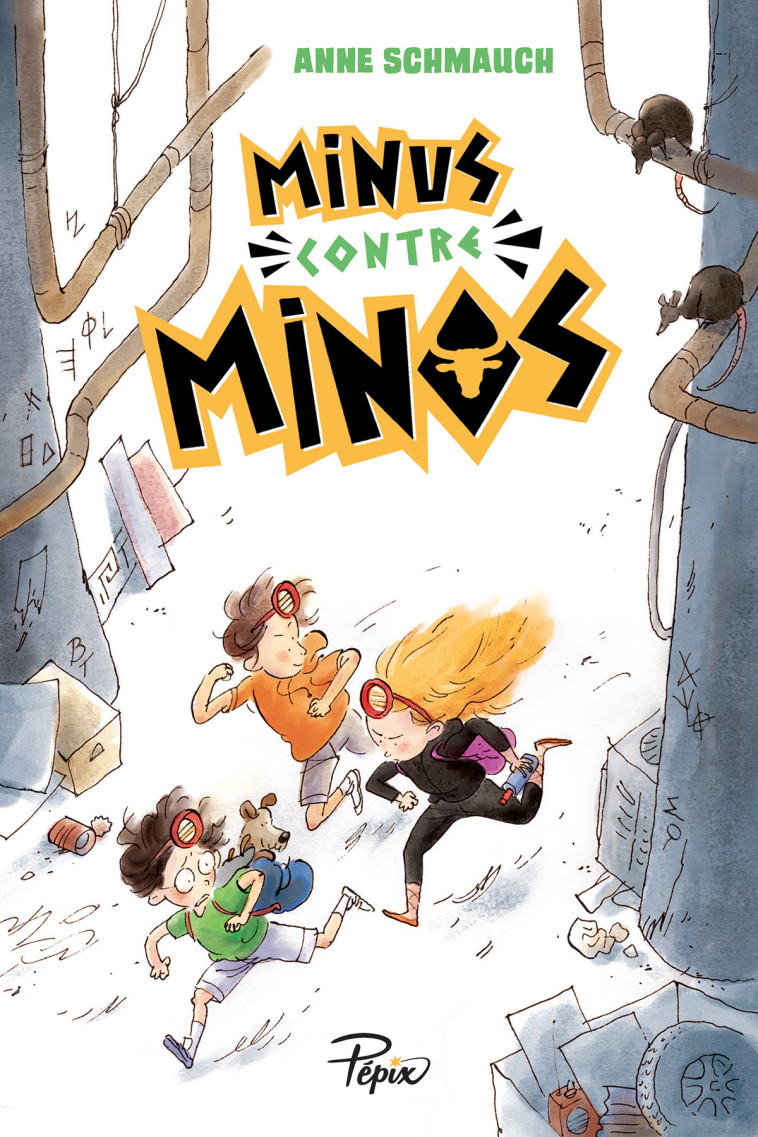 Minus contre Minos - Anne Schmauch, Qin Leng - SARBACANE